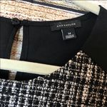 Ann Taylor 𝅺nwot  mixed media tweed top sz medium Photo 2