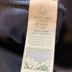 Aerie Offline by  Blue Ribbed Flared Pants Size XS Short Photo 5