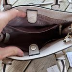 Kate Spade  Perri Lane Mini Romy Satchel In Beige Leather Photo 3