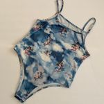 Angel Cherub Bodysuit Top Medium ? Large ? Blue RARE HTF See Measurements Size undefined Photo 10