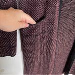 ZARA  Metallic Sparkle Knit Long‎ Line Duster Cardigan Small Photo 4