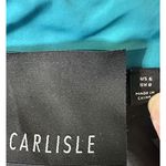 Carlisle Women's  Teal  Lightweight Water Resistant Jacket Coat Top SZ 6 Photo 7