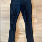 Alo Yoga Women's Black Cut Out High Rise Full Length Leggings Photo 3