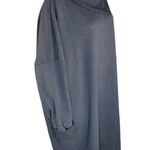 Studio Park + Shawn Killinger Regular Sweatshirt Dress Charcoal Gray 4X NWOT Photo 1