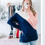 BB Dakota Colorblock Pullover Sweater Photo 2