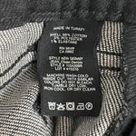 Theory NWT Women’s New Skinny Jeans Olsen Denim Mid Rise Black Size 25 Photo 8