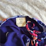 Old Navy Floral Bikini Top - Blue and Pink Photo 1