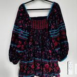 Free People  Endless Afternoon Mini Dress in Midnight Combo Size M Photo 5
