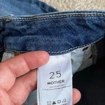 MOTHER DENIM High Waisted Looker High Five Knee Hole Jeans Photo 6