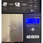 Vintage Silver Tone Pineapple Stud Earrings Openwork Pierced Swinger Estate 5/8" Photo 4