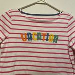Talbots  “Vacation” Authentic Tee in Watermelon Stripe Small Photo 6
