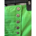 Retrofete Joelle Leather Strapless Top Green Womens Size Small Photo 6