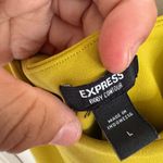 EXPRESS  Body Contour mustard yellow bodysuit size large Photo 1