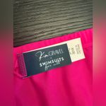 Kim Gravel x Swimsuits for All Pink Swim Shorts Size 30W Hot Pink Fuschia Photo 3
