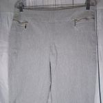 Joe B  Gray Cropped Pants with Zipper Pockets Photo 2