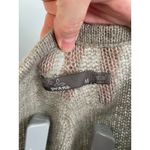 prAna  Womens Cable Knit Tassel Sweater M Long Sleeve Gray‎ Boho Casual B11 Photo 3