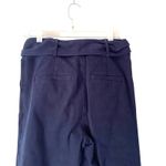 Boden Bude Pleated Tie Waist Navy Blue Trouser Pants size 8 Photo 6