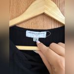 Urban Outfitters  Black Ribbed Lace-Up Top Photo 2