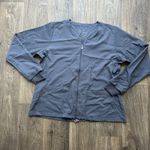 Vera Bradley Pewter Julia Warm Up Scrub Jacket Size Medium Photo 0