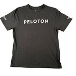 Peloton Womens XS Black Short Sleeve Athletic Crew Neck Tee T-shirt Century 100 Photo 0