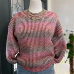 Universal Threads Women’s Space Dye Oversized Cropped Sweater | Size M Photo 1