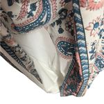 Madewell  Flora Paisley Silk Shift Dress Cap Sleeve Relaxed Boxy Tunic Sz M Photo 8