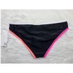 California Waves Colorblocked Bikini Bottom Black Photo 2