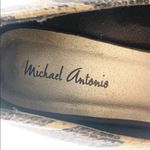 Michael Antonio  Size 7 Snake Skin Block Heels Photo 3
