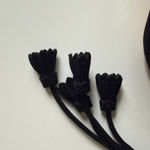 J.Crew  made in Italy beautiful black suede ankle tie heels Photo 8