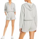 Rails  Nicola Hooded Sweatsuit Romper in Heather Gray Photo 1