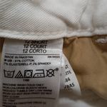 Old Navy  33x27 12 Short Rock Star Mid-Rise Stretch Jeans in Bright White Photo 4