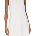 Milly Ellia Cady White Halter Asymmetrical Mini Dress NWT Bridal Cocktail Sz 2 Photo 0