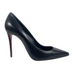 Christian Louboutin  Kate Nappa Leather Pointed Toe Pumps Black Size 39.5 Photo 2