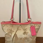 Coach Horse & Carriage Pleated Tote Shoulder Bag 2009 #F14482 Photo 0
