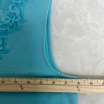 Coldwater Creek  Turquoise Lace Trim Tank Top Photo 5