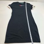 Nike Fitted Womens Black Dress Swoosh SZ Medium Tight Fit Athleisure Streetwear Photo 8