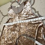 Molly green  Lindsay mushroom velour sleeveless swing mini dress Photo 9