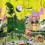 Tantrums Women's Scenic Lightweight Jacket Size L Multicolor Spring Casual Art Green Size L Photo 1