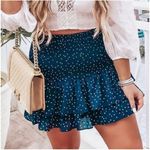 BB Dakota  Connect the Dots Smocked Polka Dot Skirt Size Large Photo 11
