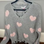 No Boundaries Heart Sweater  Photo 0