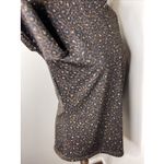 J. McLaughlin  1/4 Zip Animal Print Catalina Cloth Pullover Sweater Large L Photo 4