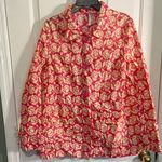 Old Navy  Pink and Cream Floral Jacket Photo 0
