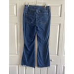 Judy Blue  Womens 14W Medium Wash Flare Jeans Denim Stretch Raw Hem‎ Photo 4