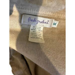 Fresh Produce Women's Beige Sleeveless Collared Full Zip Vest Jacket Size M Photo 2