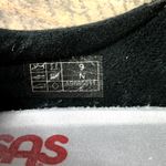 SAS Willow Leather Loafer Women Sz 9N Black Cutout Tripad Comfy Retro Made USA Photo 11