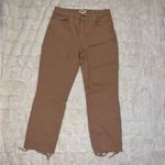 L'Agence L’agence Tan Skinny Work Pants size 30 Womens Trouser Khaki / Cream Dress Pant Photo 5