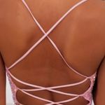 Lucy in the Sky Pink Sparkly mini dress Photo 6