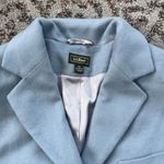 L.L. Bean Wool Cashmere Blend Light Blue 10R Size 10 Photo 1