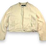 Ralph Lauren Vintage Lauren  Wool‎ Bomber Jacket Womens PM Photo 0