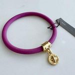 Marc by Marc Jacobs Marc Jacobs Silicone Turnlock Charm Bracelet, Plum (Purple) Photo 0